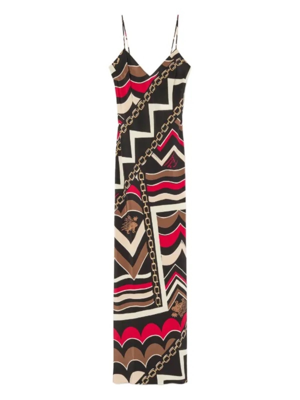 PUCCI Istrice-print long dress - Picture 4 of 14